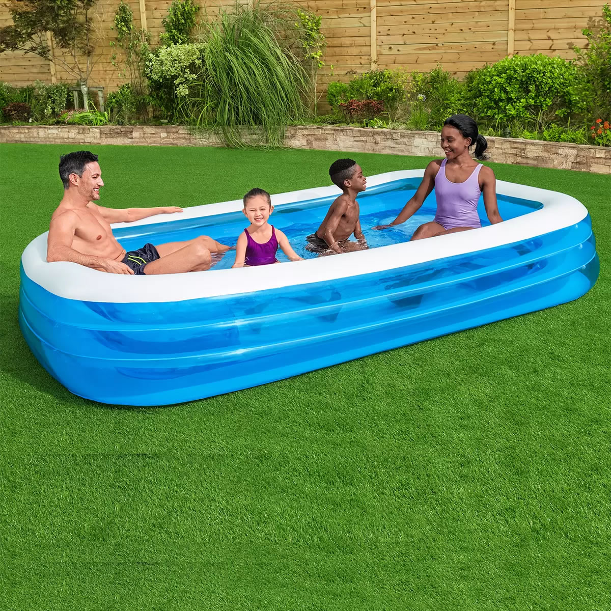 Alberca Familiar Inflable de 3.05 Metros H2OGO 13796E CST