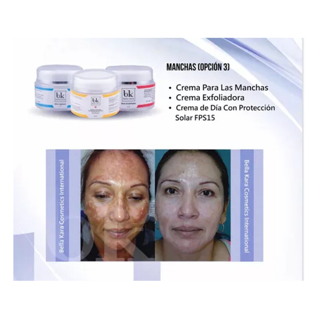 Crema Antiedad Bella Kara Anti-aging  Aplicación: Día/Noche Dama y Caballero 