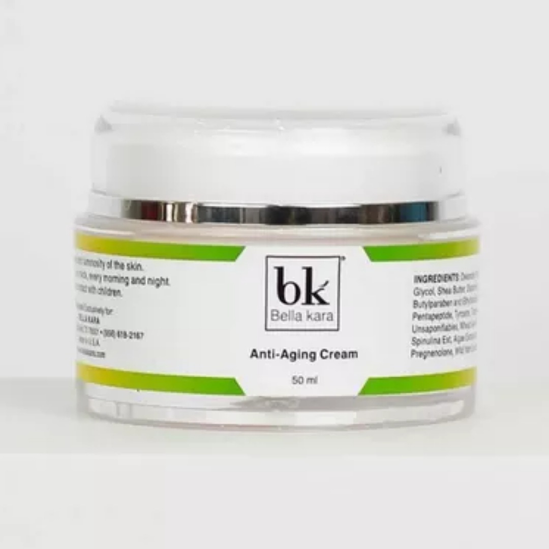 Crema Antiedad Bella Kara Anti-aging  Aplicación: Día/Noche Dama y Caballero 