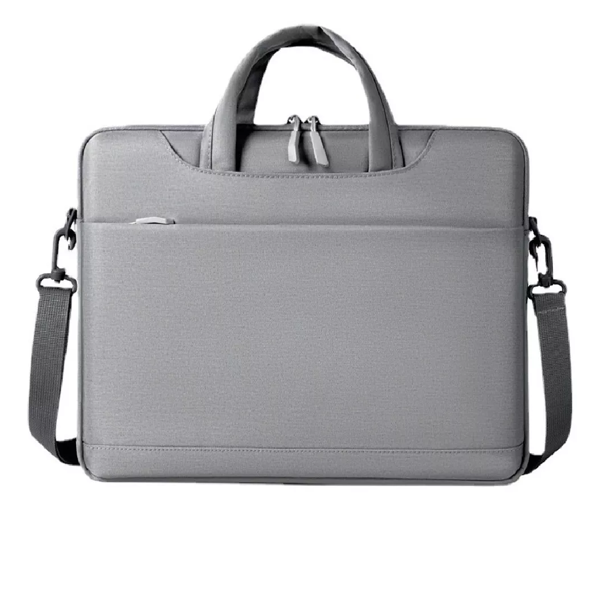 Bolsa Para Laptop 15.6 Pulgada Maletín Impermeable Portatil Gris