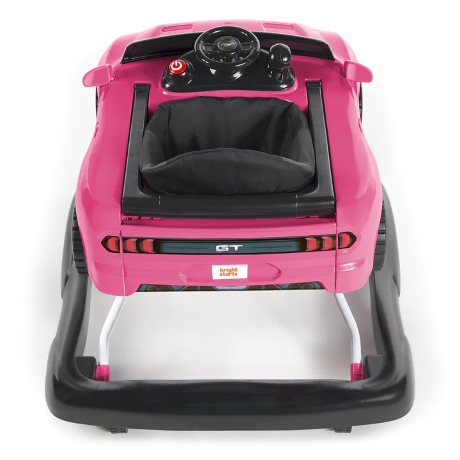 Andadera Andador Bright Starts Ford Mustang 4 En 1 Rosa