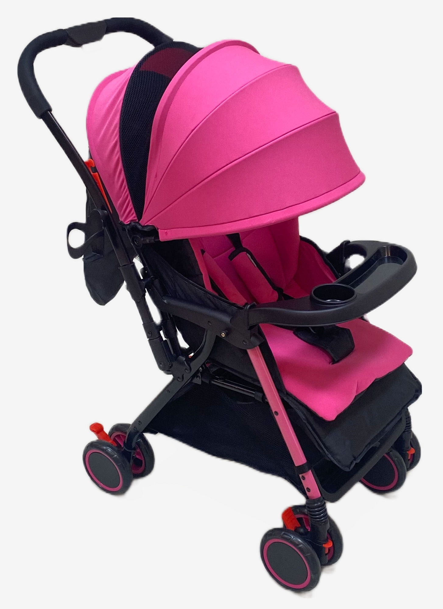 Carriola Para Bebé Reversible Prinsel Golf Plegable Rosa