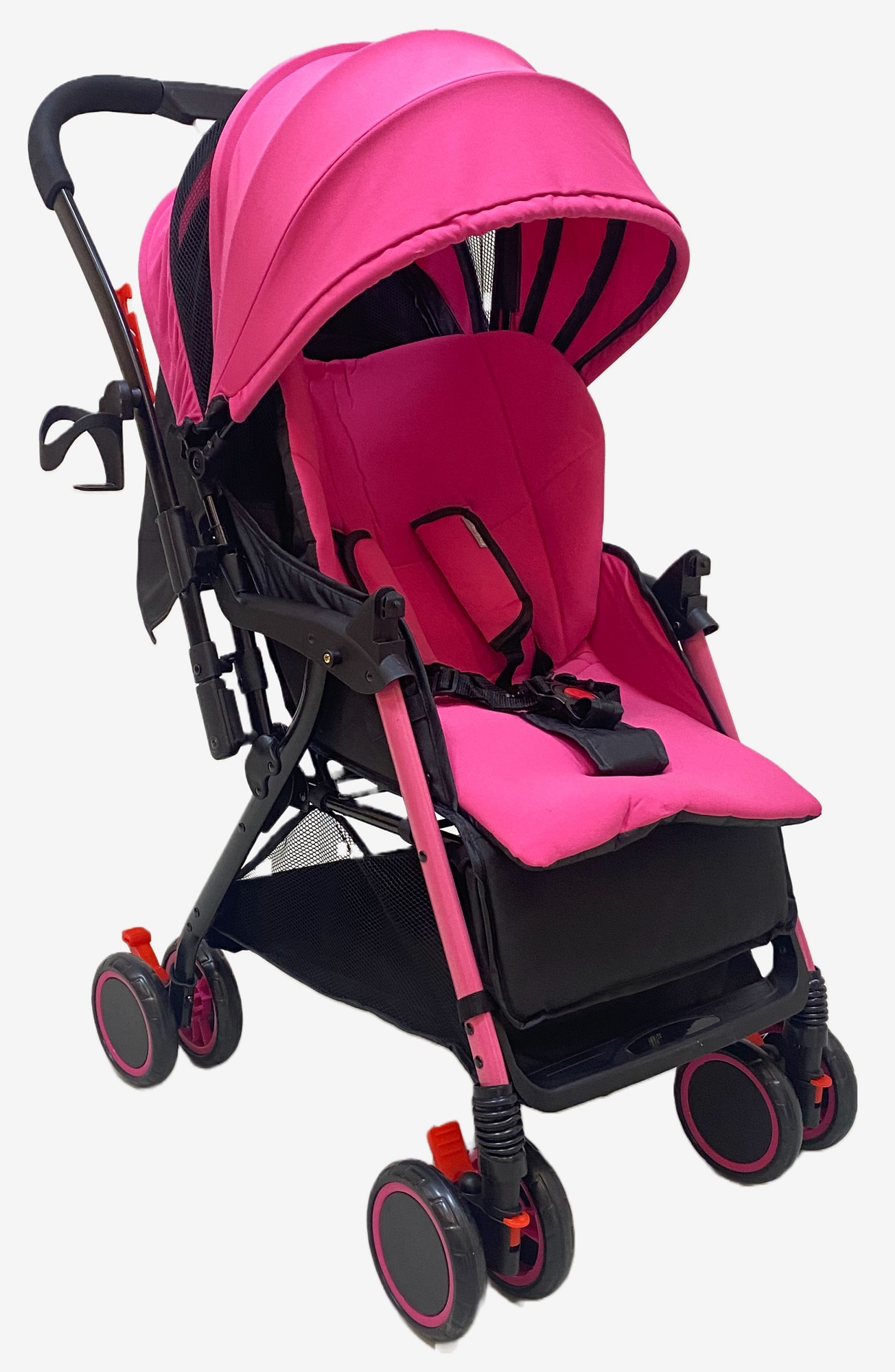 Carriola Para Bebé Reversible Prinsel Golf Plegable Rosa