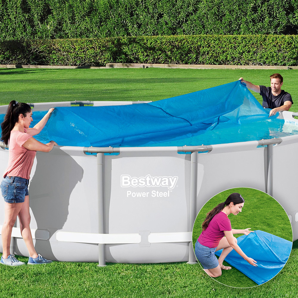 Cubierta Circular Para Alberca 462 Cm Pvc Cobertor Piscina