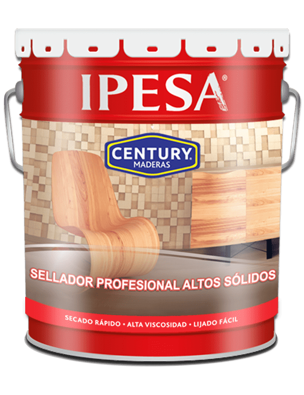 Ipesa century sellador profesional altos sólidos lata de 1 de un litro