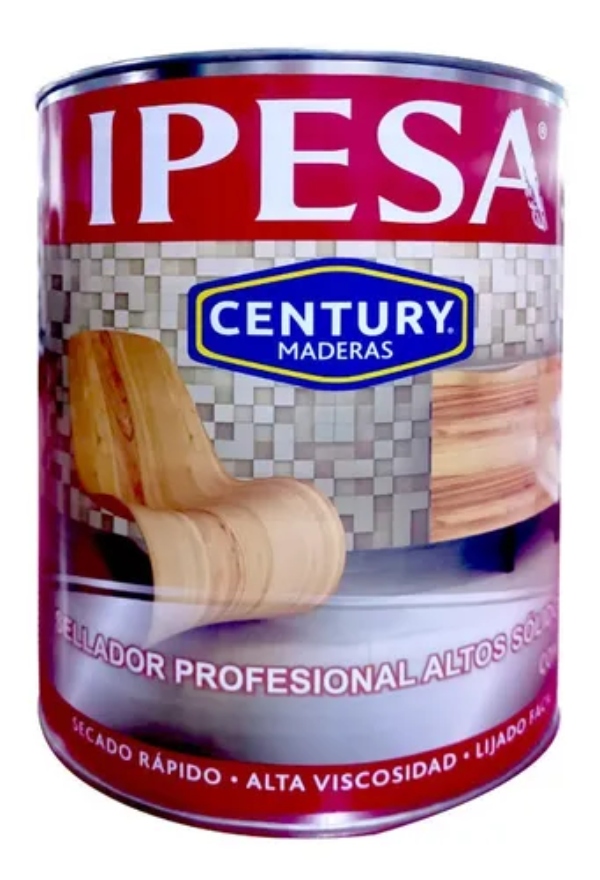 Ipesa century sellador profesional altos sólidos lata de 1 de un litro