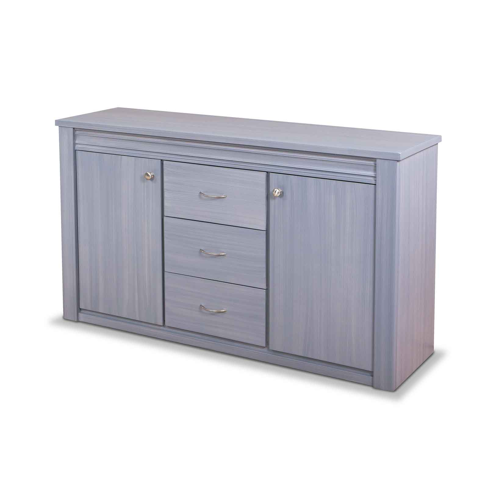 BUFFETERO KANSAS - COLOR GRIS MOBELO ENTREGA ÚNICAMENTE EN CDMX, QUERÉTARO, PACHUCA, TOLUCA Y SUS ÁREAS METROPOLITANAS