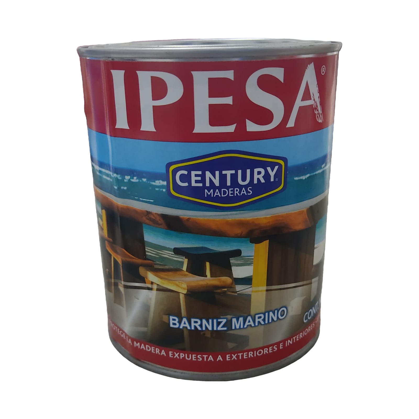Ipesa century barniz marino para madera lata de 1 litro 