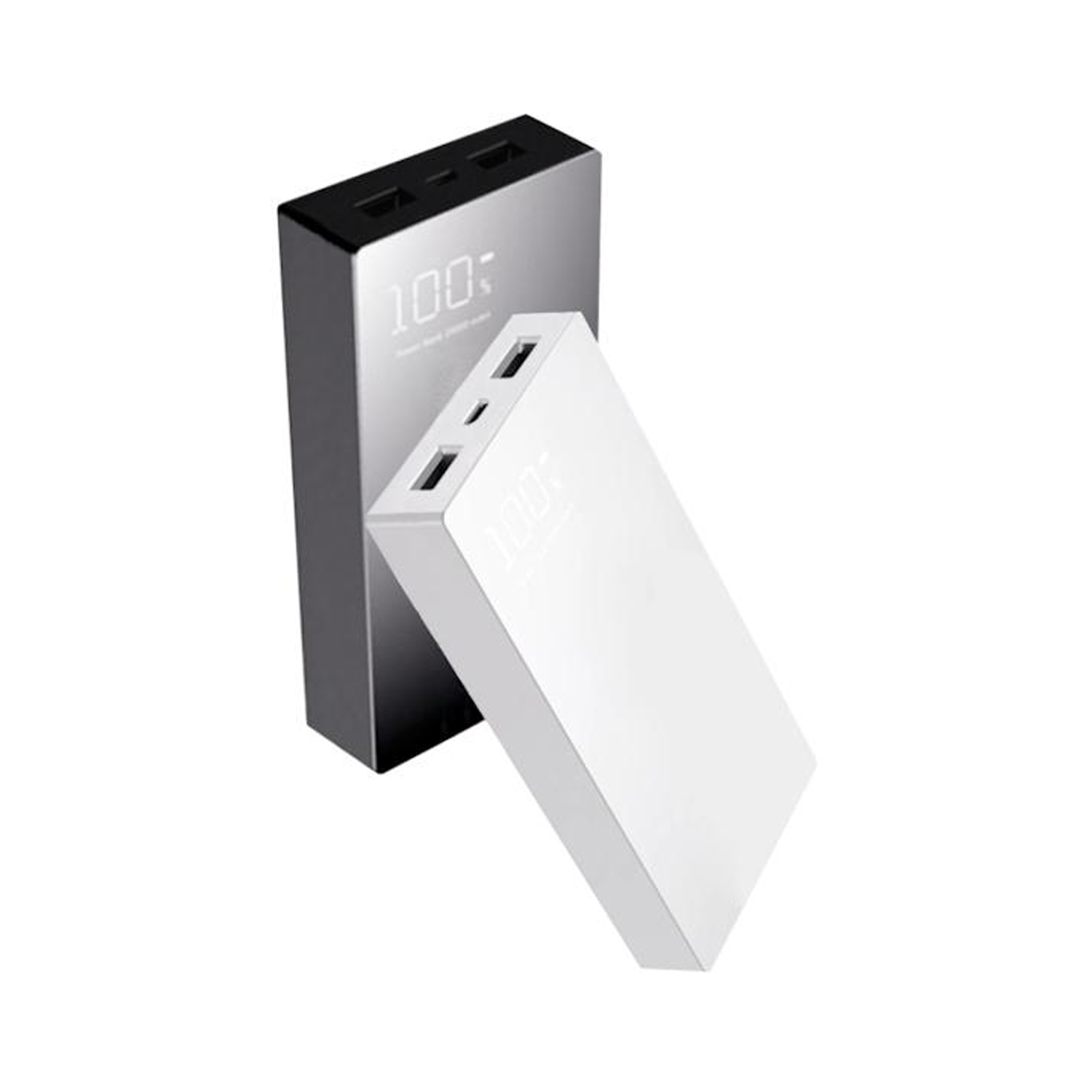 Banco De Batería Portátil Qi LuxBan MXQIL-002-9 20000mA Negro Litio Salida Qi inalámbrica 1xUSB 3,0 1xUSB 1,0 Entrada Cable USB incluido Qi LuxBank