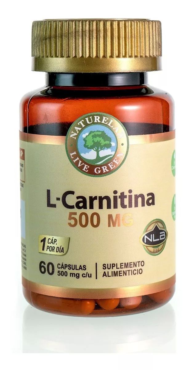 L-Carnitina - Minerales - 60 Cápsulas De 500mg- Naturelab Sin Sabo