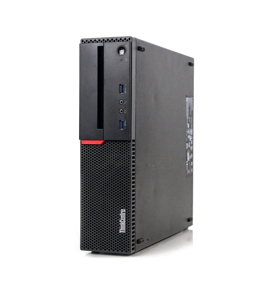 PC Lenovo M900 SFF- Core i5, 6ta gen- 8GB RAM- 500GB HDD- Monitor 22"- Windows 10 Pro- Equipo Clase A, Reacondicionado.