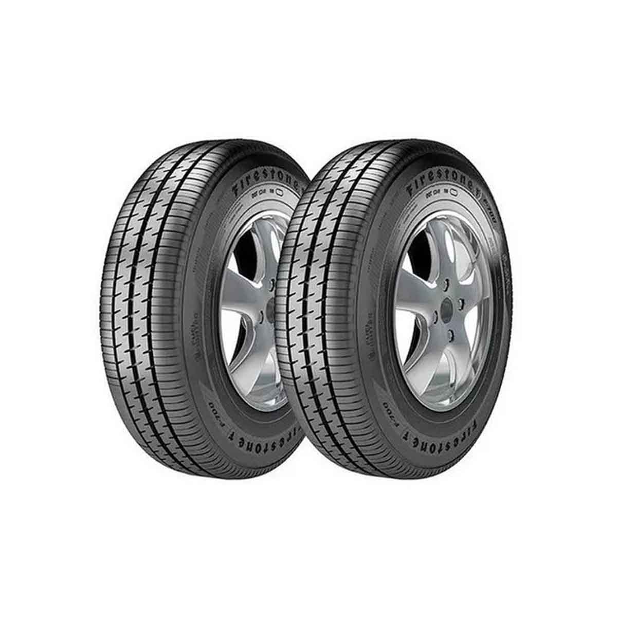 Paq 2 Llantas 185/70r14 88t Firestone Firehawk 700