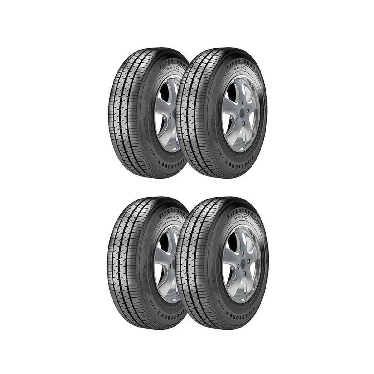 Paq 4 Llantas 185/70r14 88t Firestone Firehawk 700