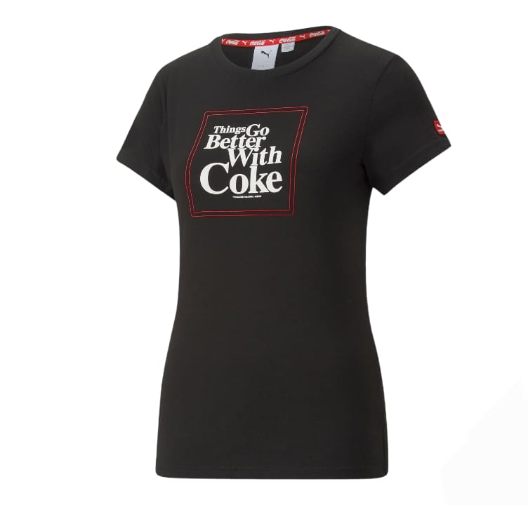 Playera Puma Mujer Coca Cola 53618601