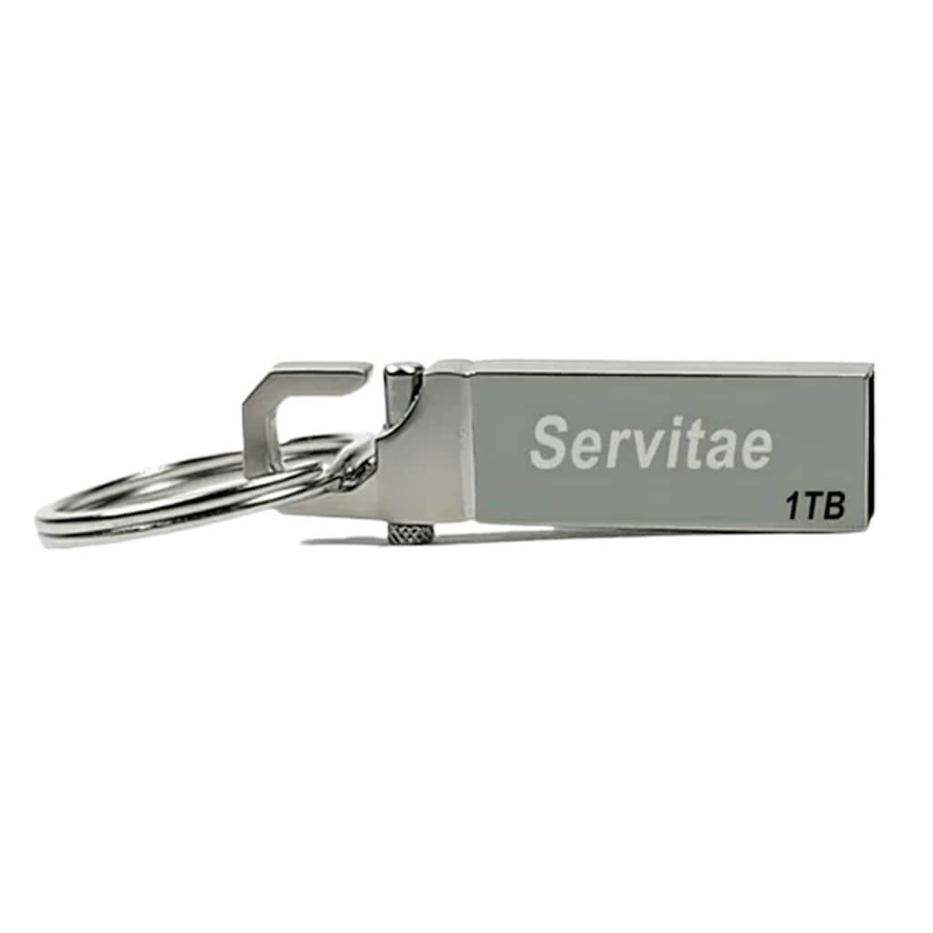 Memoria Usb 1tb Servitae Disco 1 Tera Flash Drive Llavero.