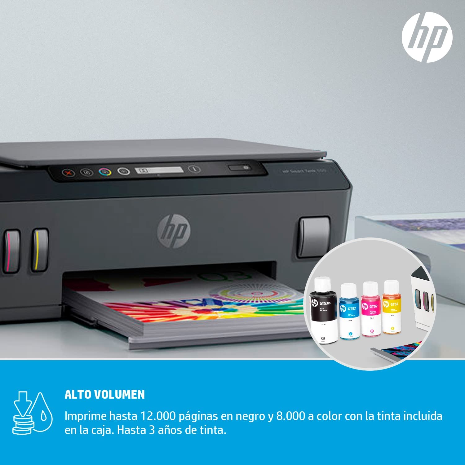 Multifunción Hp Smart Tank 515 A Color Wi-fi All In One 1TJ09A