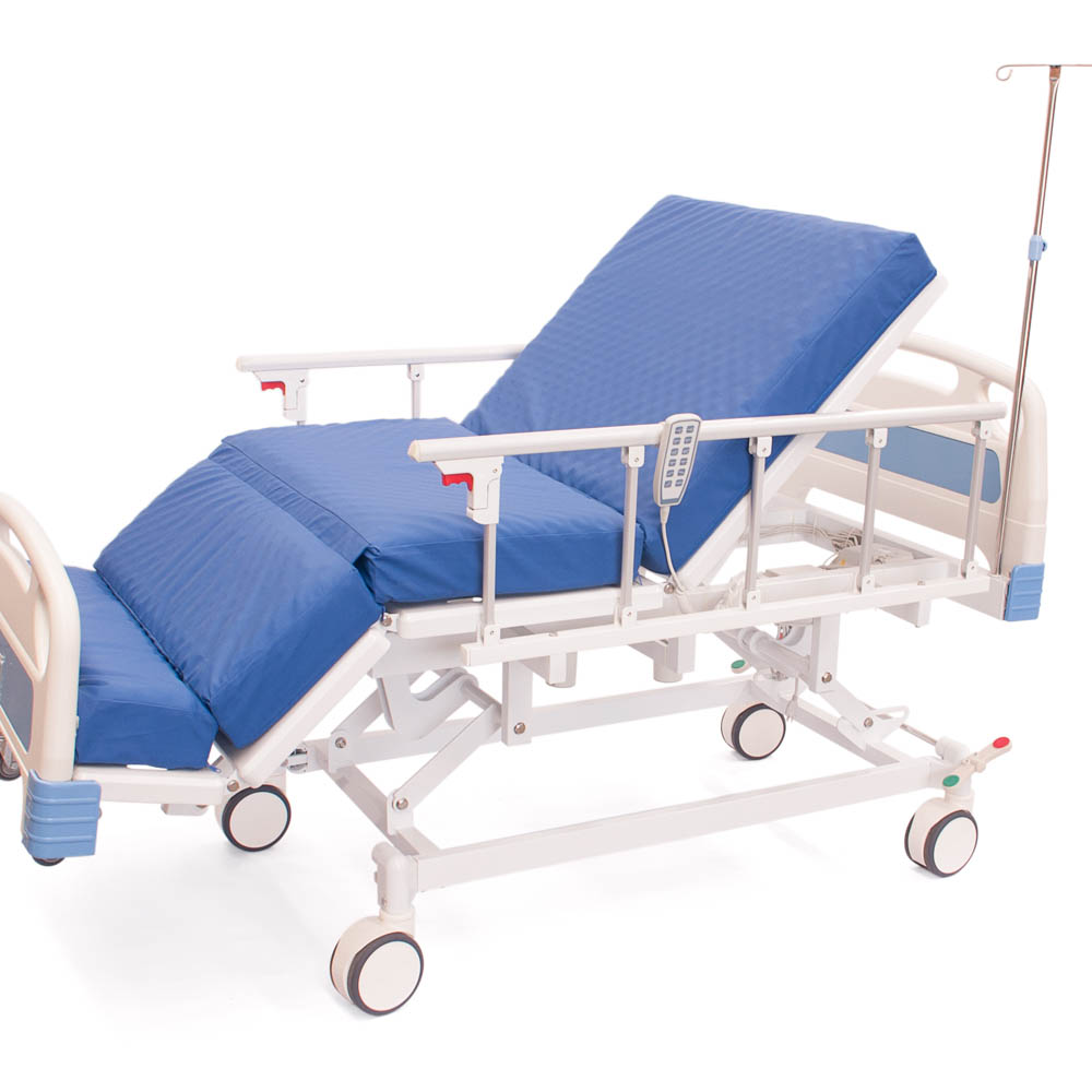 Cama Eléctrica De 6 Posiciones, Eléctrica Ajustable Con Portasueros y 3 Motores Eléctricos..