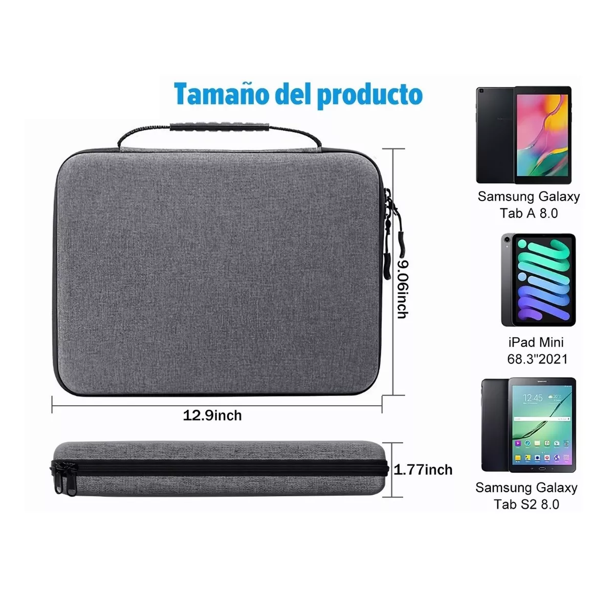 Bolsa Impermeable Funda 14'' Portátil Para Tablet iPad Mouse