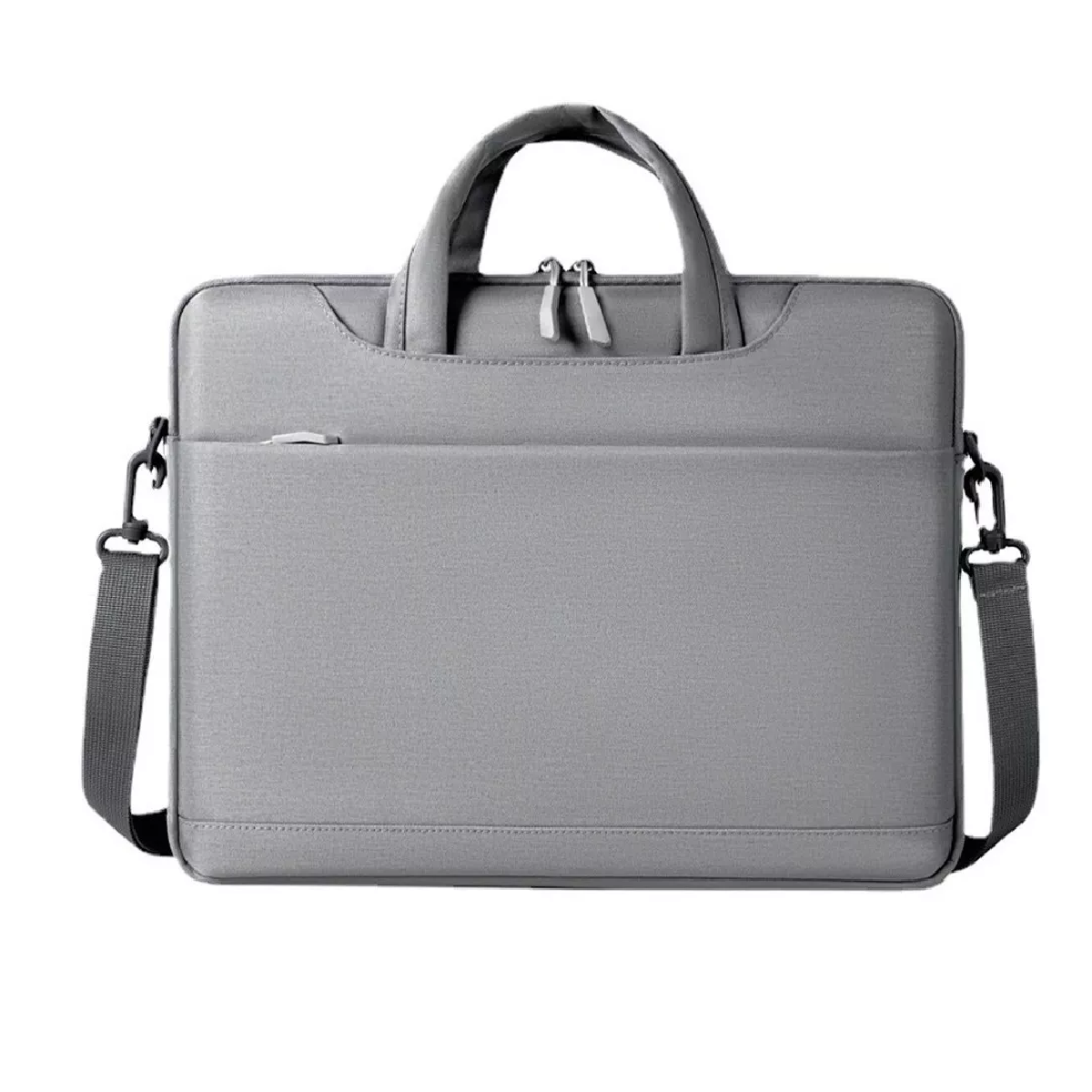 Bolsa Para Laptop 15.6 Pulgada Maletín Impermeable Portatil Gris