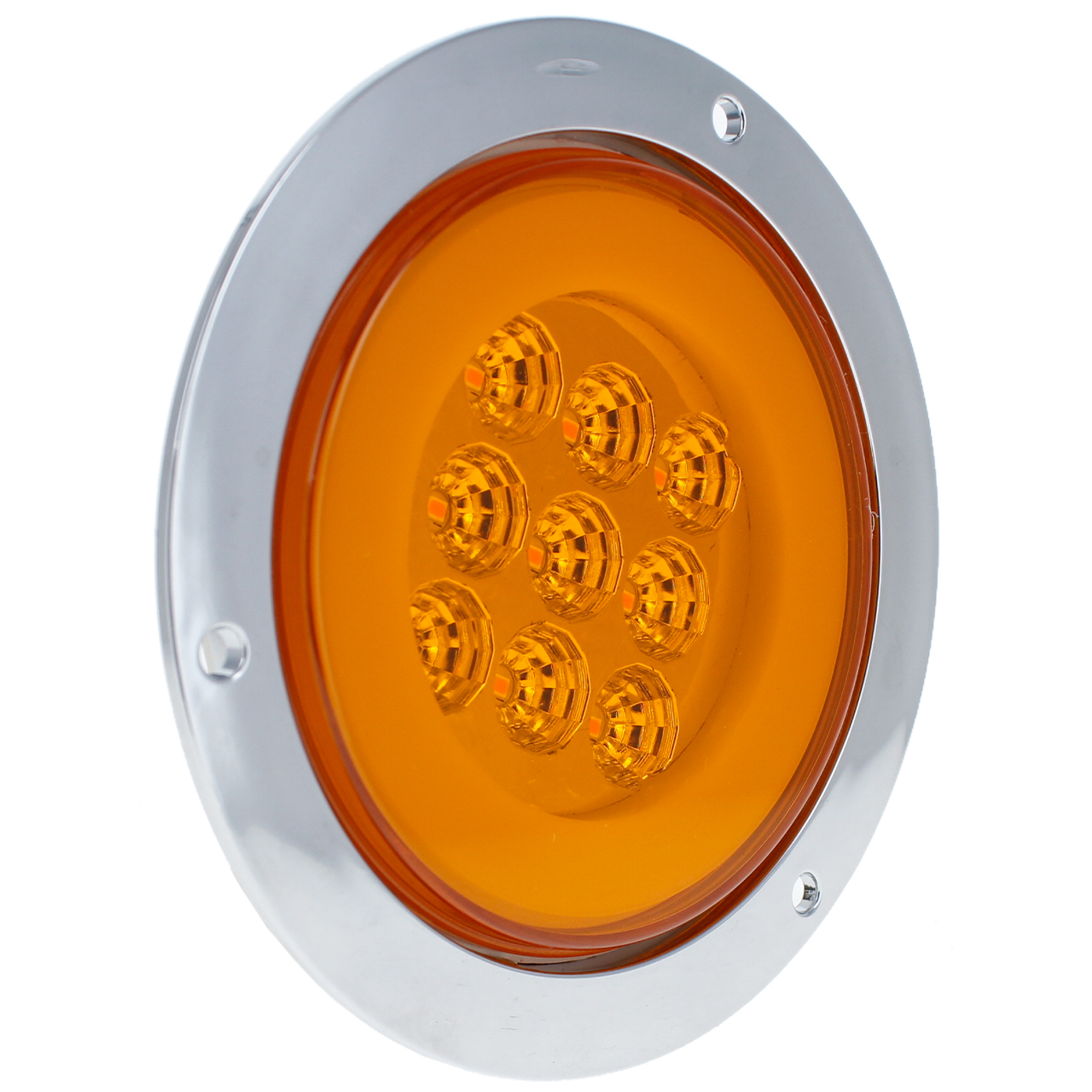 10 Plafones 9 Led Arillo Gel Redondo 4 Pulgadas 4 Funciones