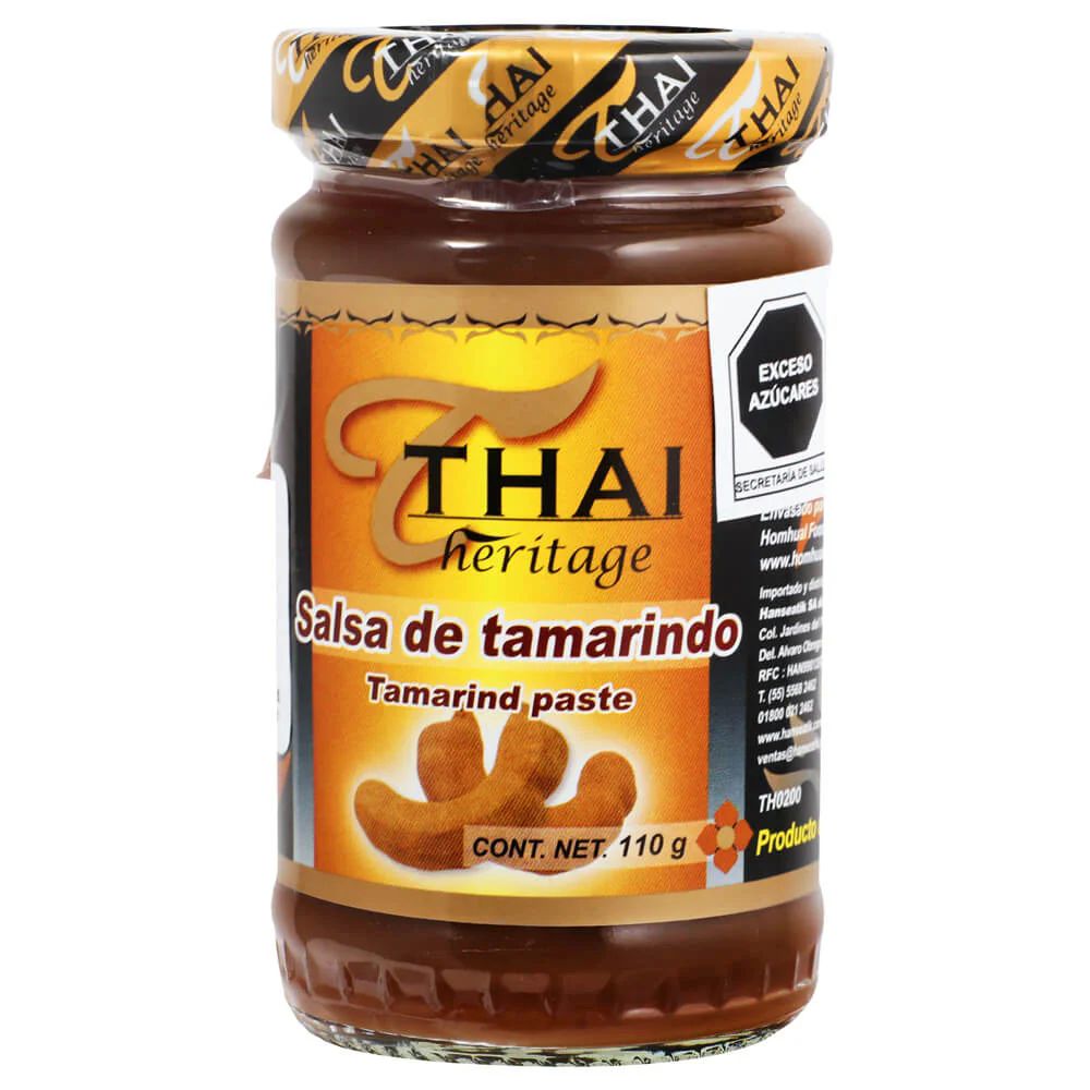 Pasta Líquida De Tamarindo Thai 110 G. Salsa De Tamarindo Paste lista para servir o dar un toque especial de Sabor