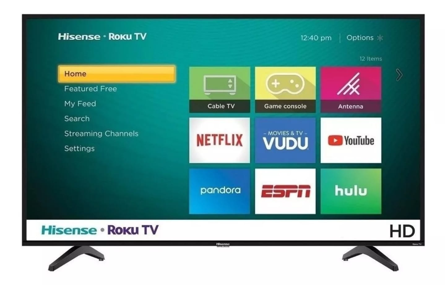 Hisense 32" Smart tv Roku 720p