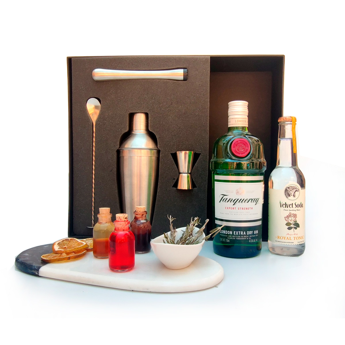 Kit De Coctelería Con Tanqueray