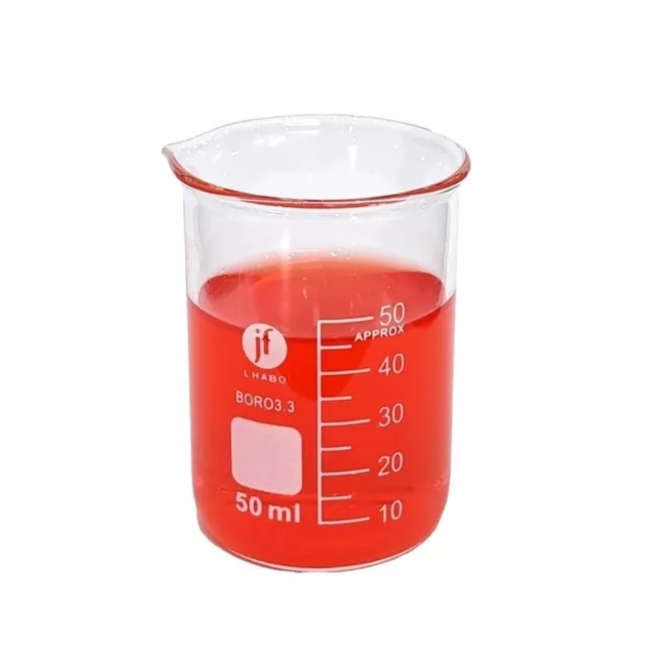 Vaso Precipitado De Vidrio 50 Ml Jf Lhabo
