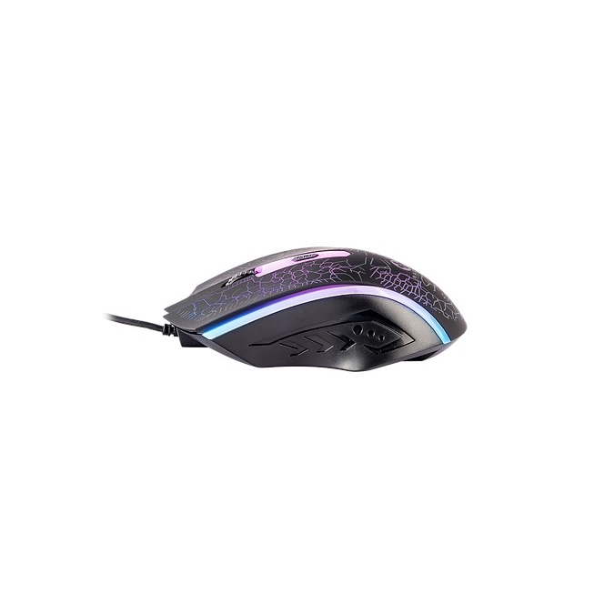 Mouse Gaming Naceb Na-592ne Rgb Negro Alambrico 1200dpi