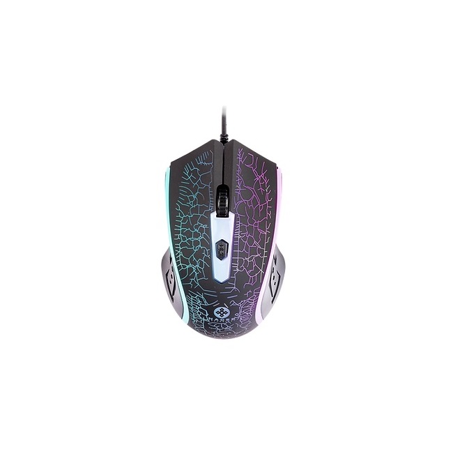 Mouse Gaming Naceb Na-592ne Rgb Negro Alambrico 1200dpi
