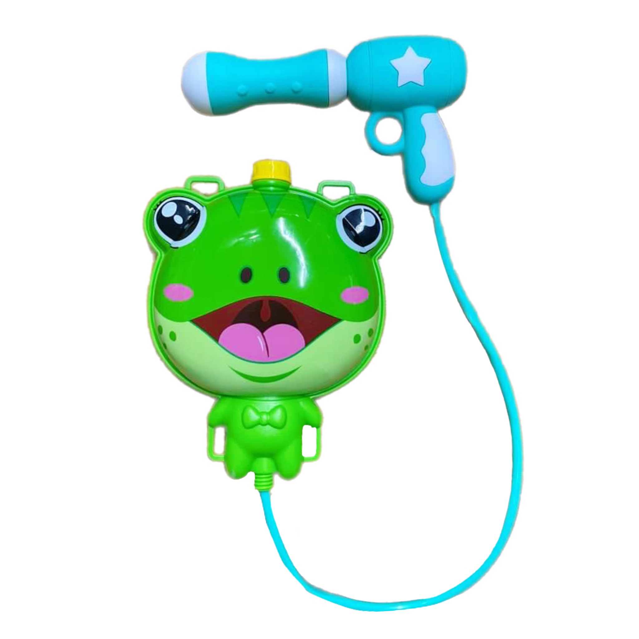 Pistola De Agua Mochila Niños Juguete Rana