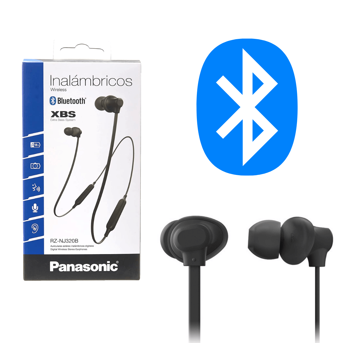 AUDIFONOS PANASONIC BT, ASISTENTE DE VOZ
