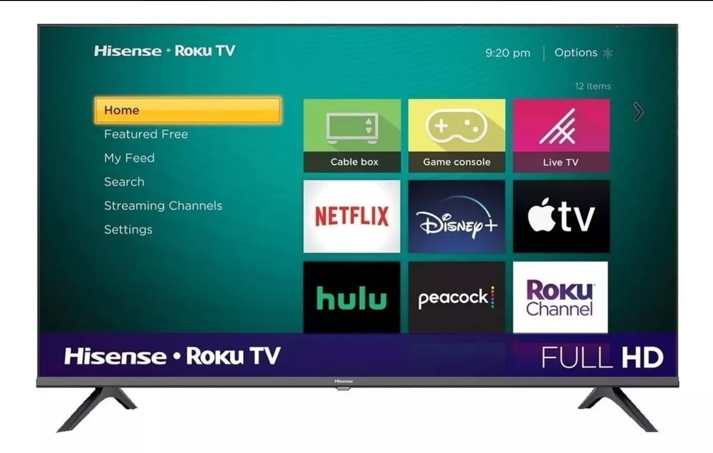 Hisense 43" Smart tv Roku FHD H4 SERIES