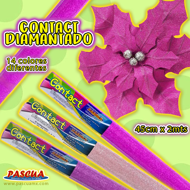 Papel Contact Diamantado Glitter Adhesivo 45CM x 200CM Pvc Vinil para manualidad DIY decorado