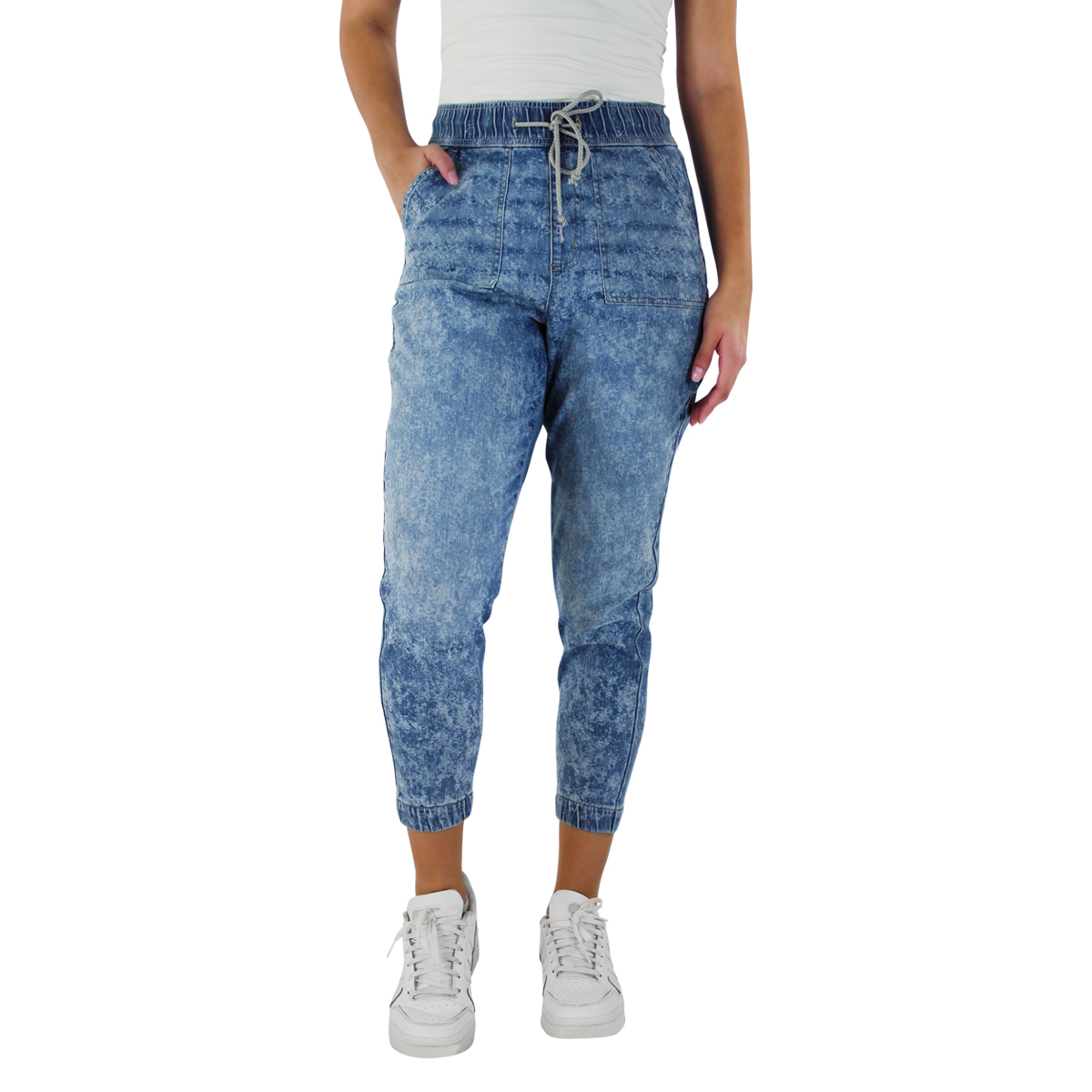 Jogger De Mezclilla Innermotion Azul Claro Estilo 1400 Para Mujer