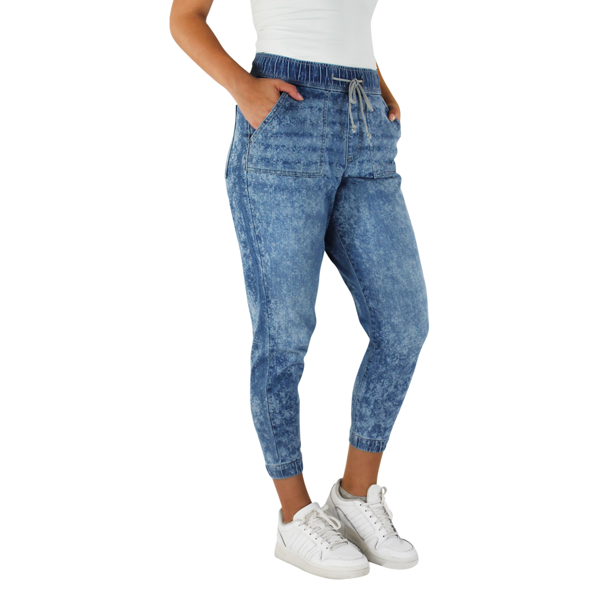 Jogger De Mezclilla Innermotion Azul Claro Estilo 1400 Para Mujer
