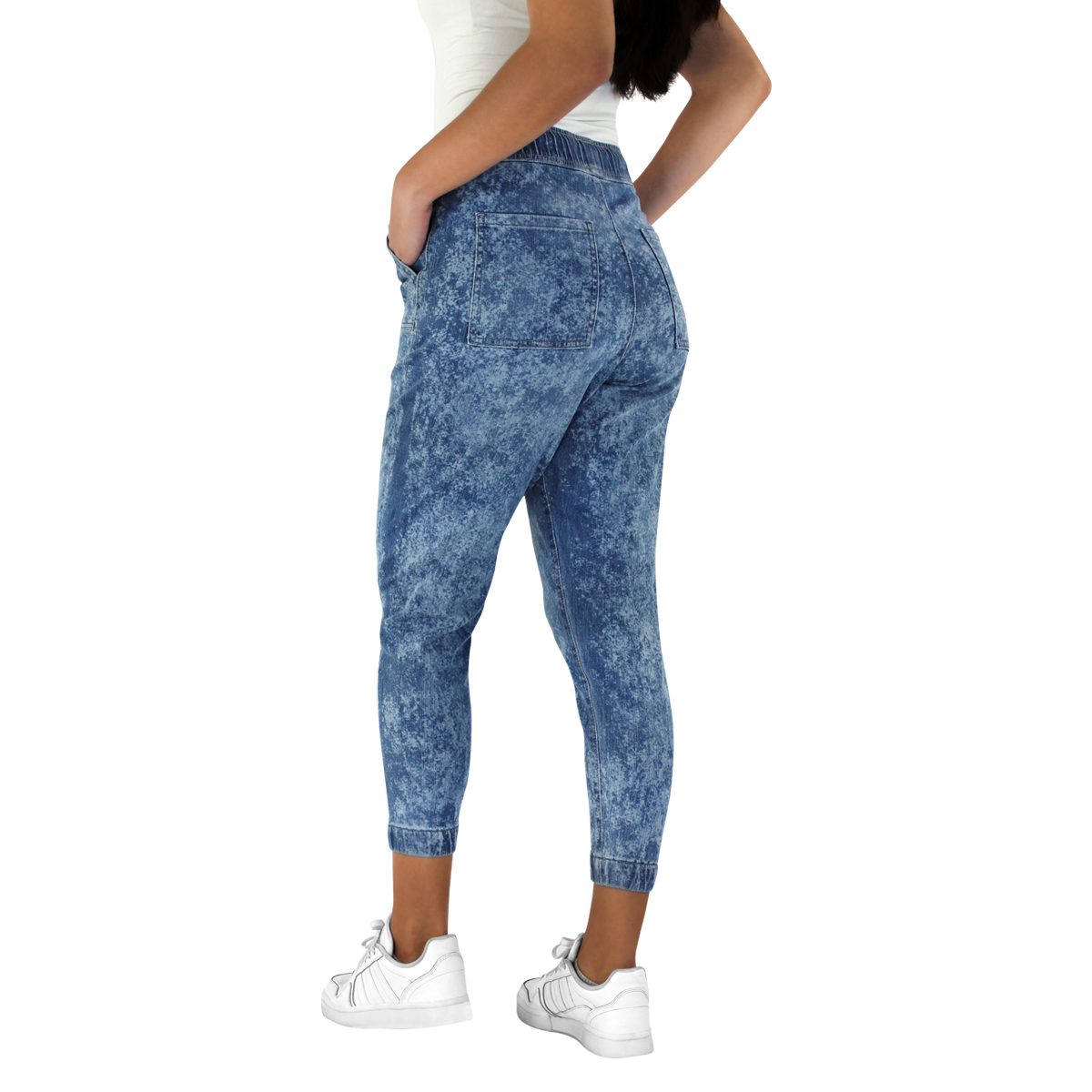 Jogger De Mezclilla Innermotion Azul Claro Estilo 1400 Para Mujer