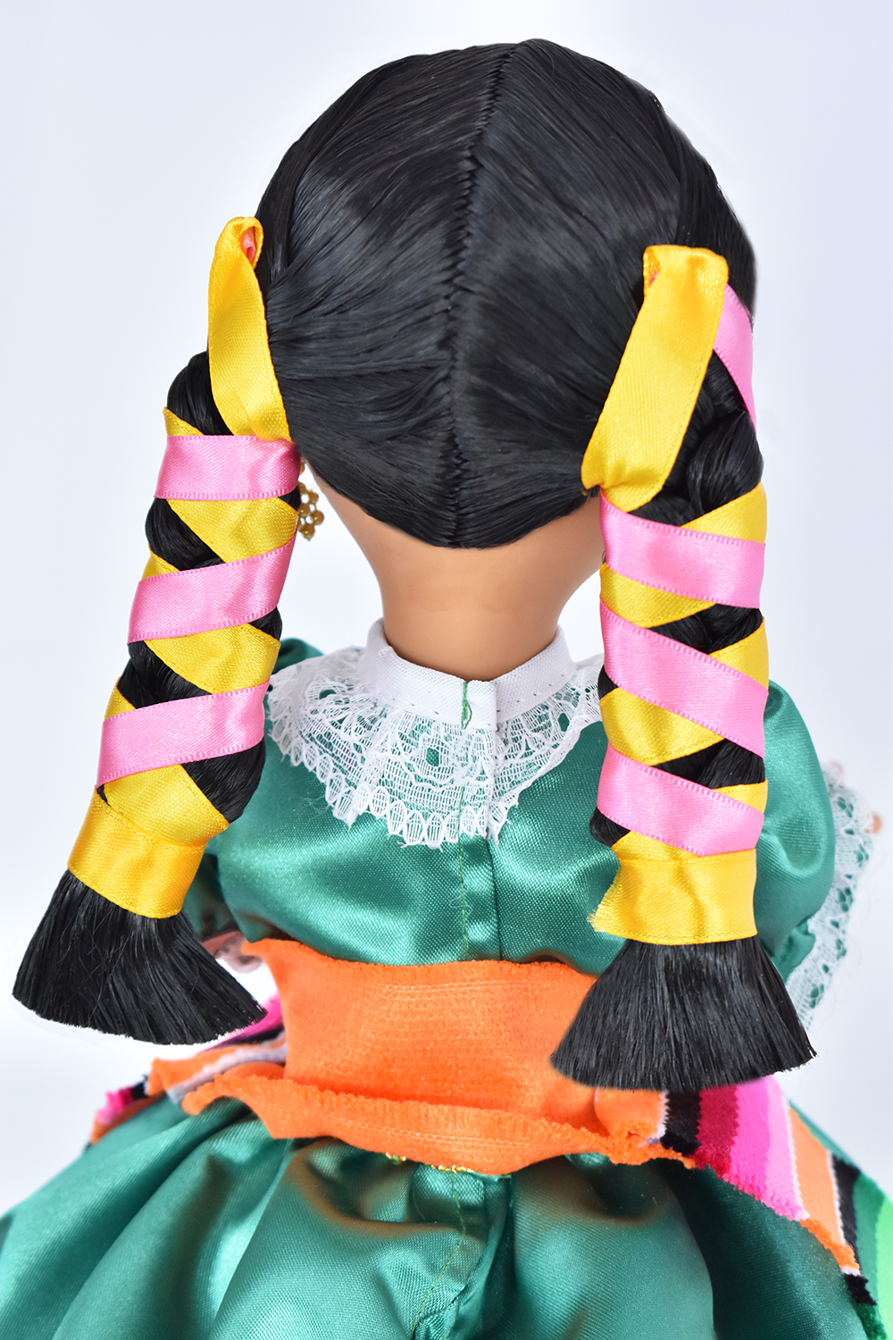 Eulalia Colecciones- Muñeca Mexicana Modelo Aguascalientes. Muñecas Típicas Mexicanas, México en bonitas muñecas, pieza de colección de 34 cm. Varios colores en ropa y accesorios.
