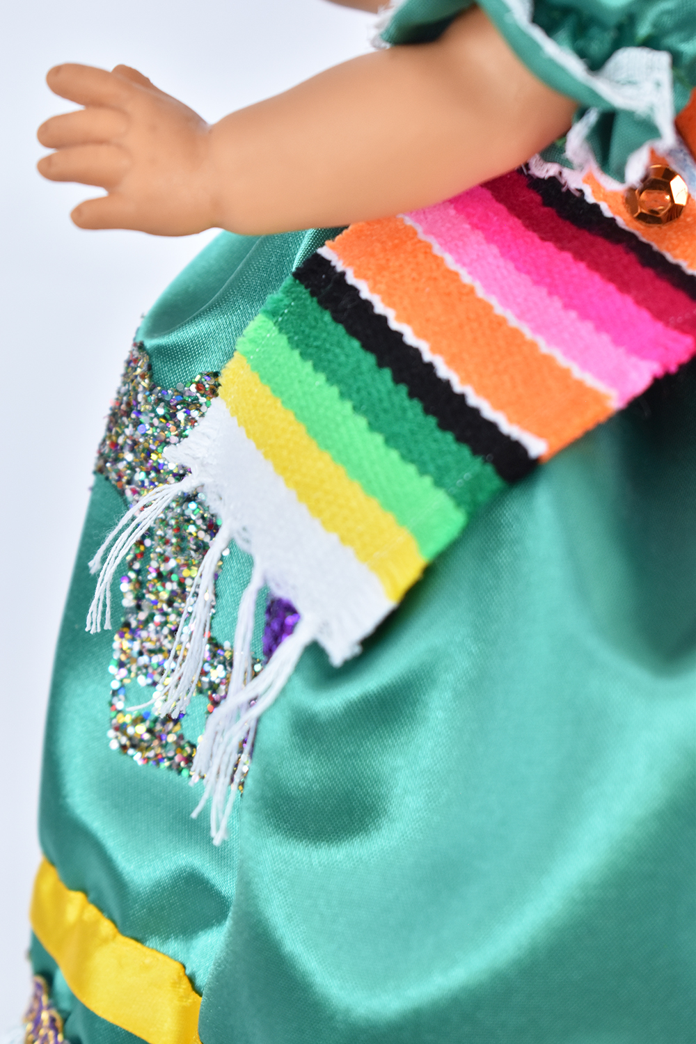 Eulalia Colecciones- Muñeca Mexicana Modelo Aguascalientes. Muñecas Típicas Mexicanas, México en bonitas muñecas, pieza de colección de 34 cm. Varios colores en ropa y accesorios.