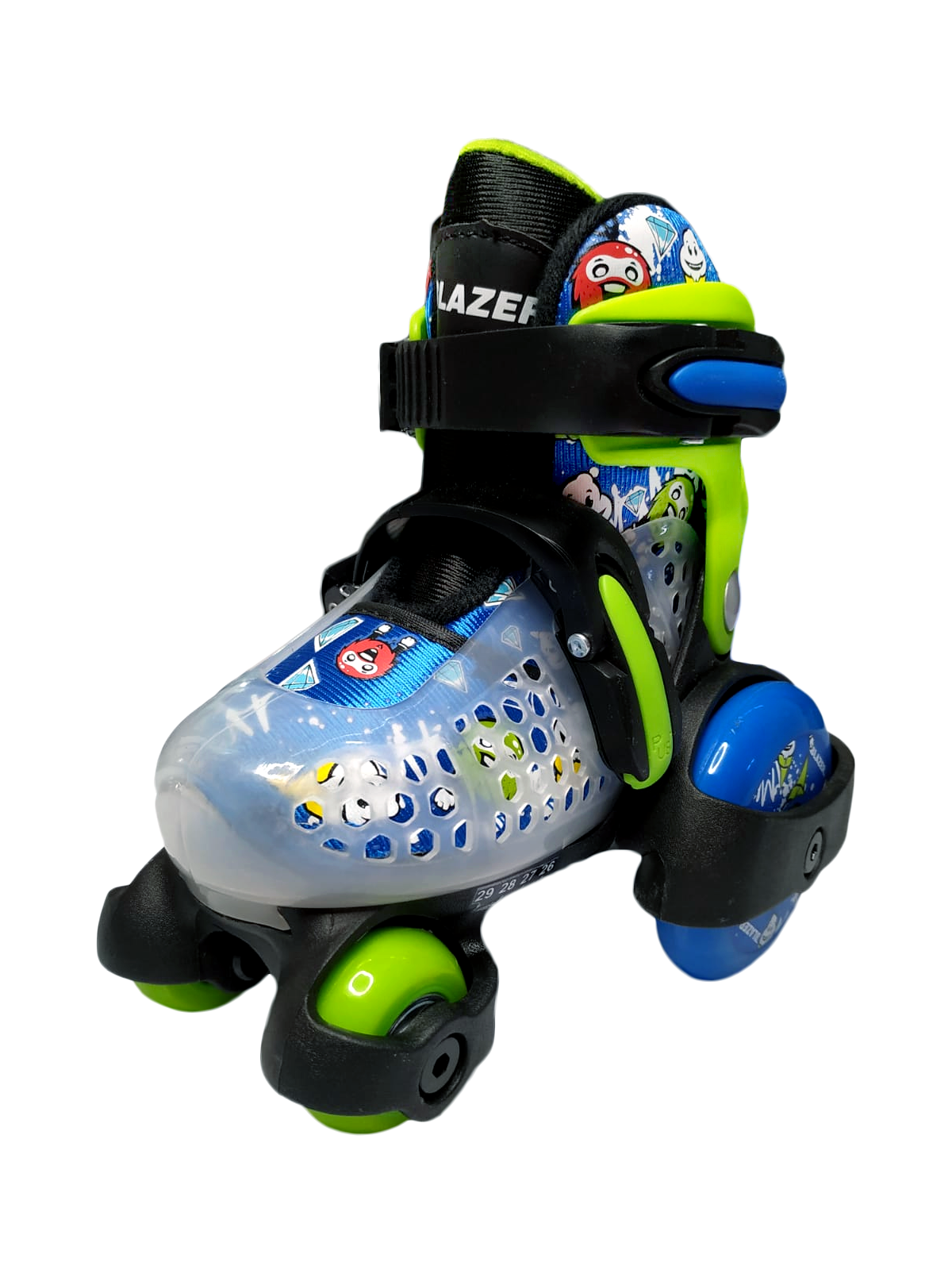 Set De Patines Entrenadores Infantil Ajustables