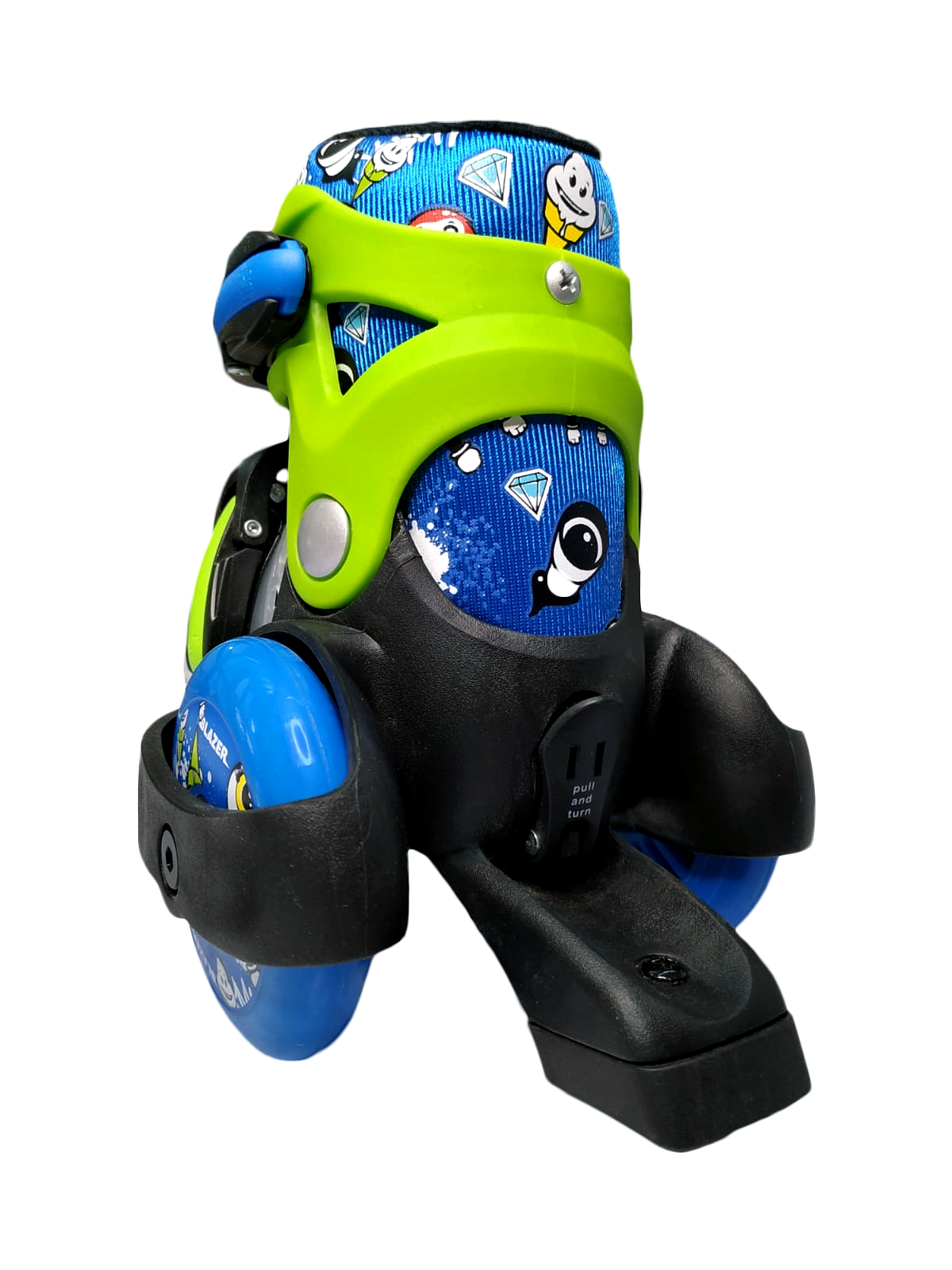 Set De Patines Entrenadores Infantil Ajustables