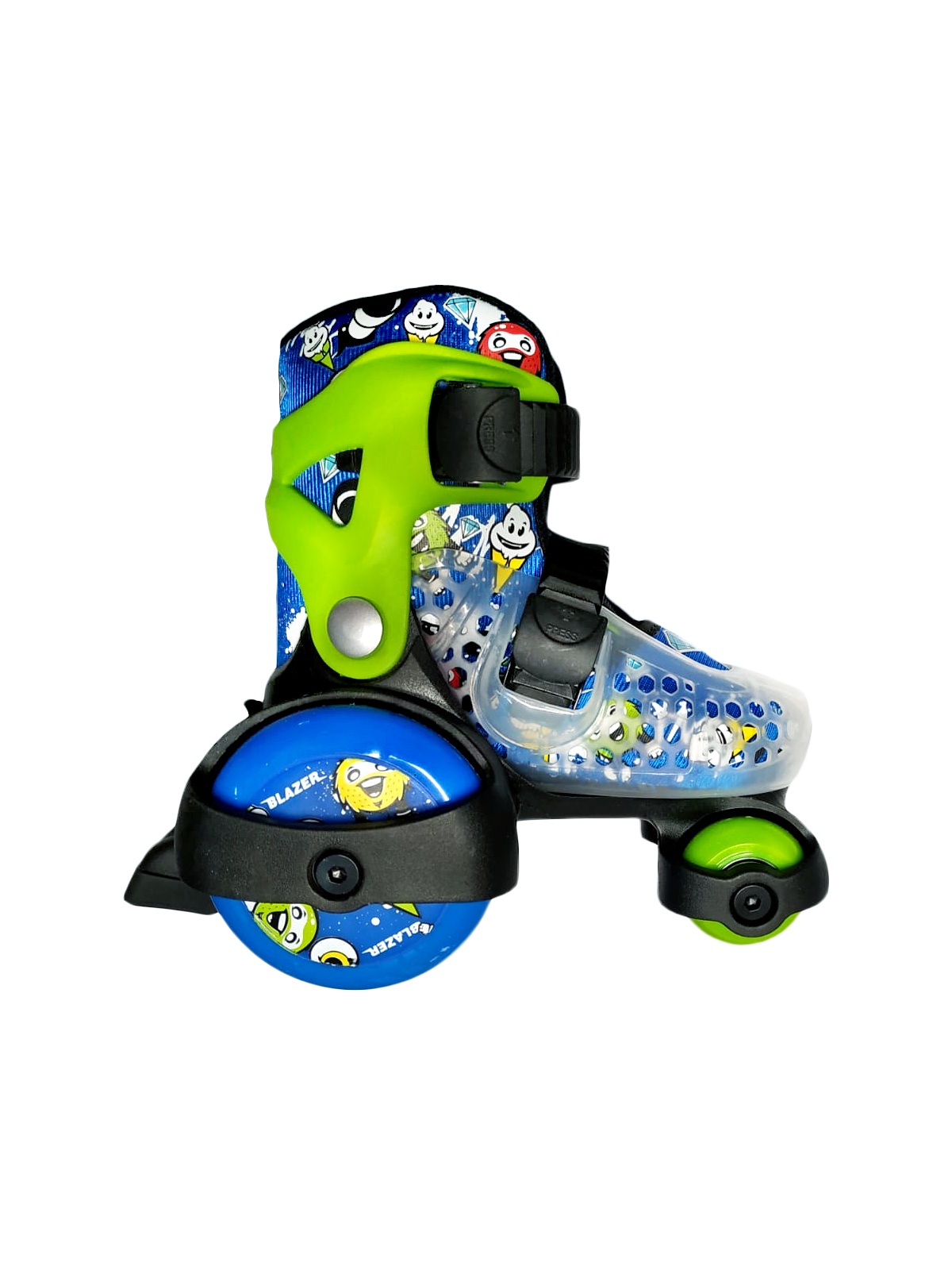 Set De Patines Entrenadores Infantil Ajustables