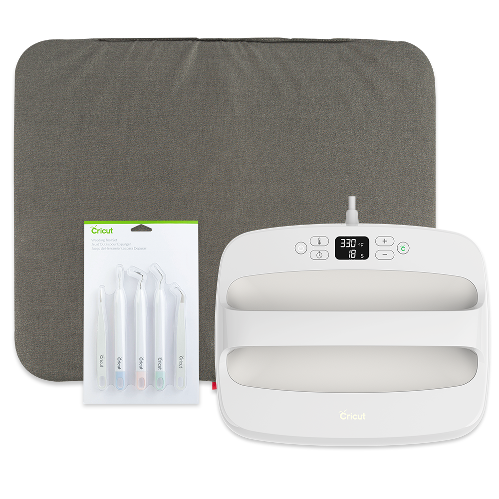 Paquete Plancha de Calor EasyPress 2 Cricut + Herramientas Cricut