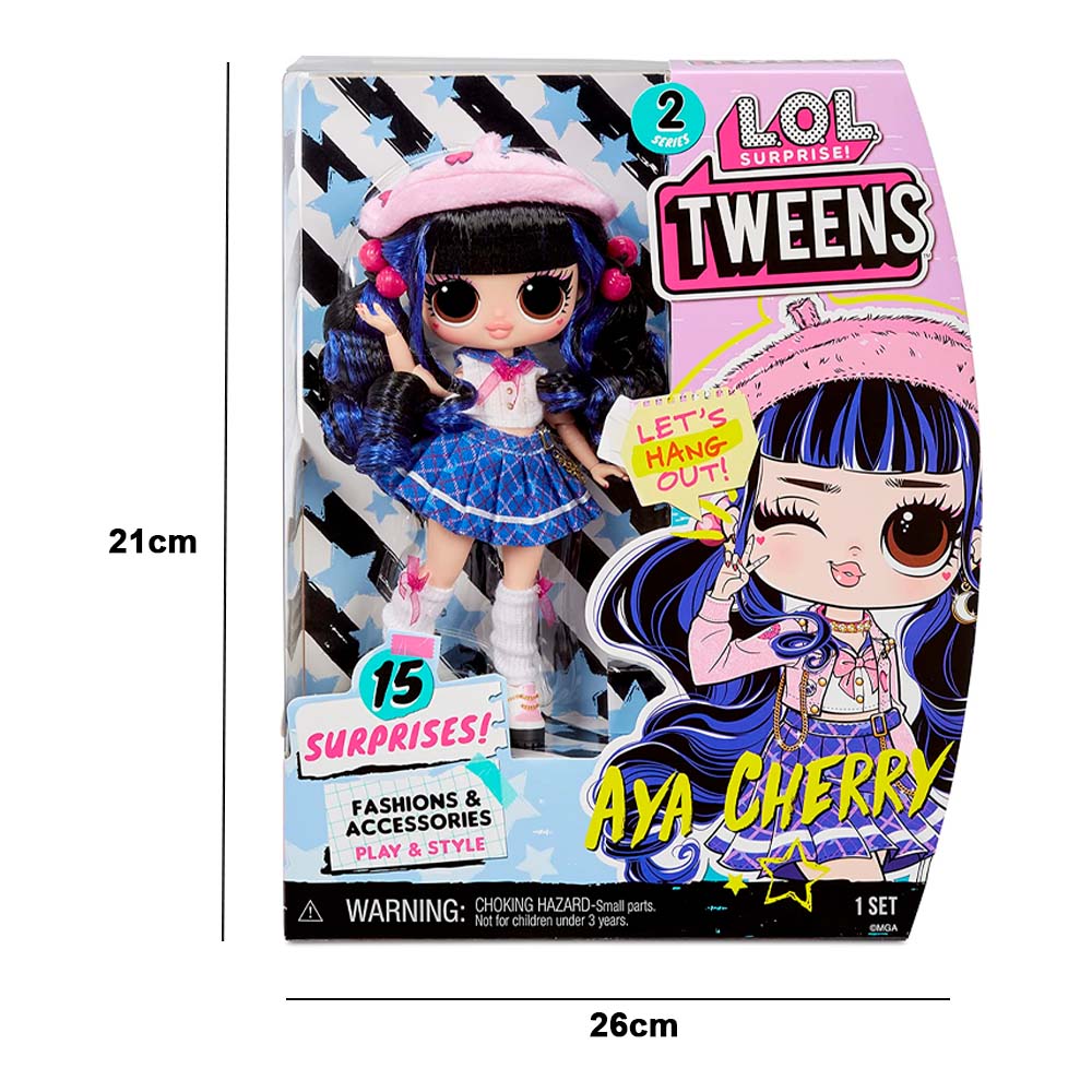 Muñeca MGA Entertaiment LOL Surprise Tweens Aya Cherry 579588EUC