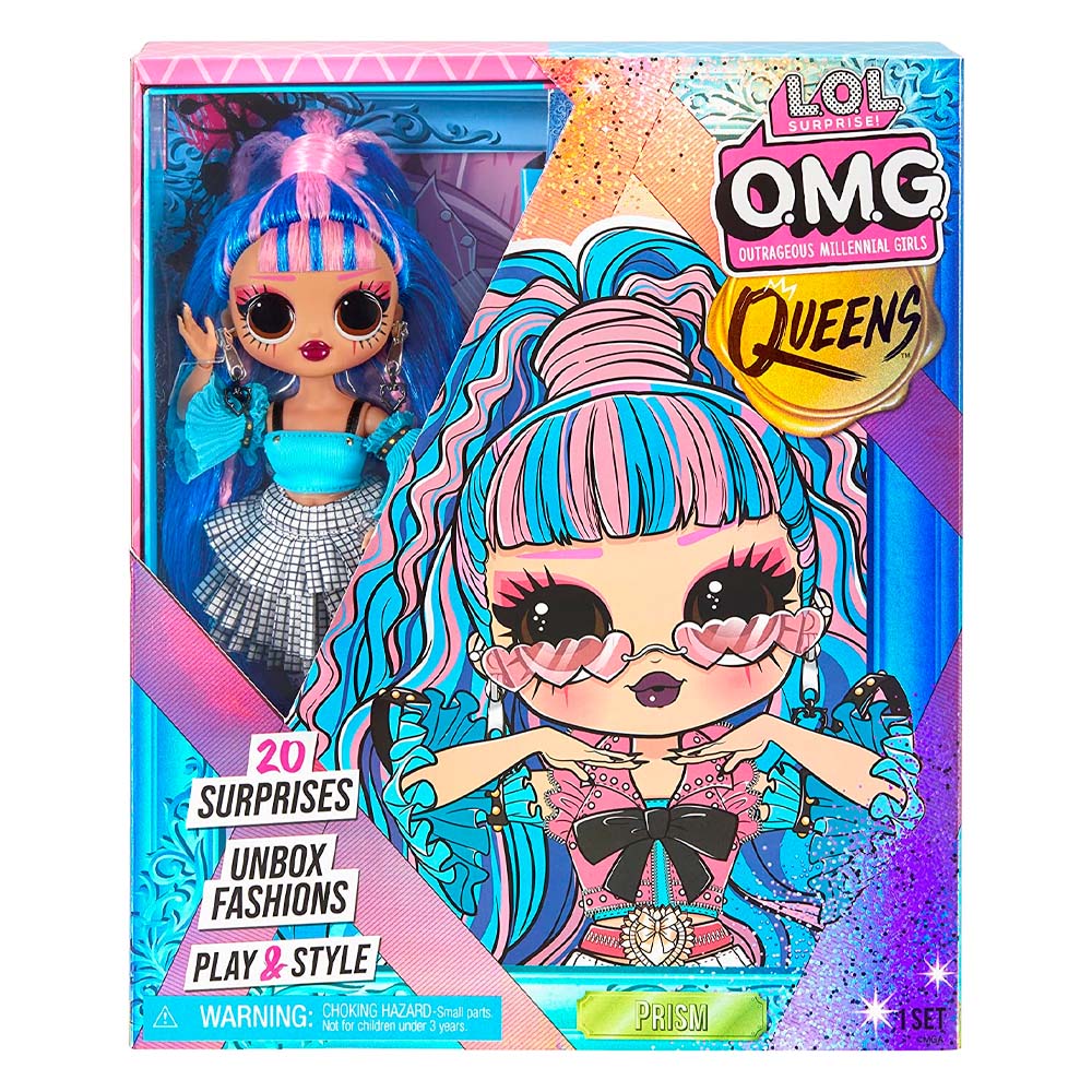 Muñeca MGA Entertaiment LOL Surprise O.M.G. Queens Prism 579915EUC