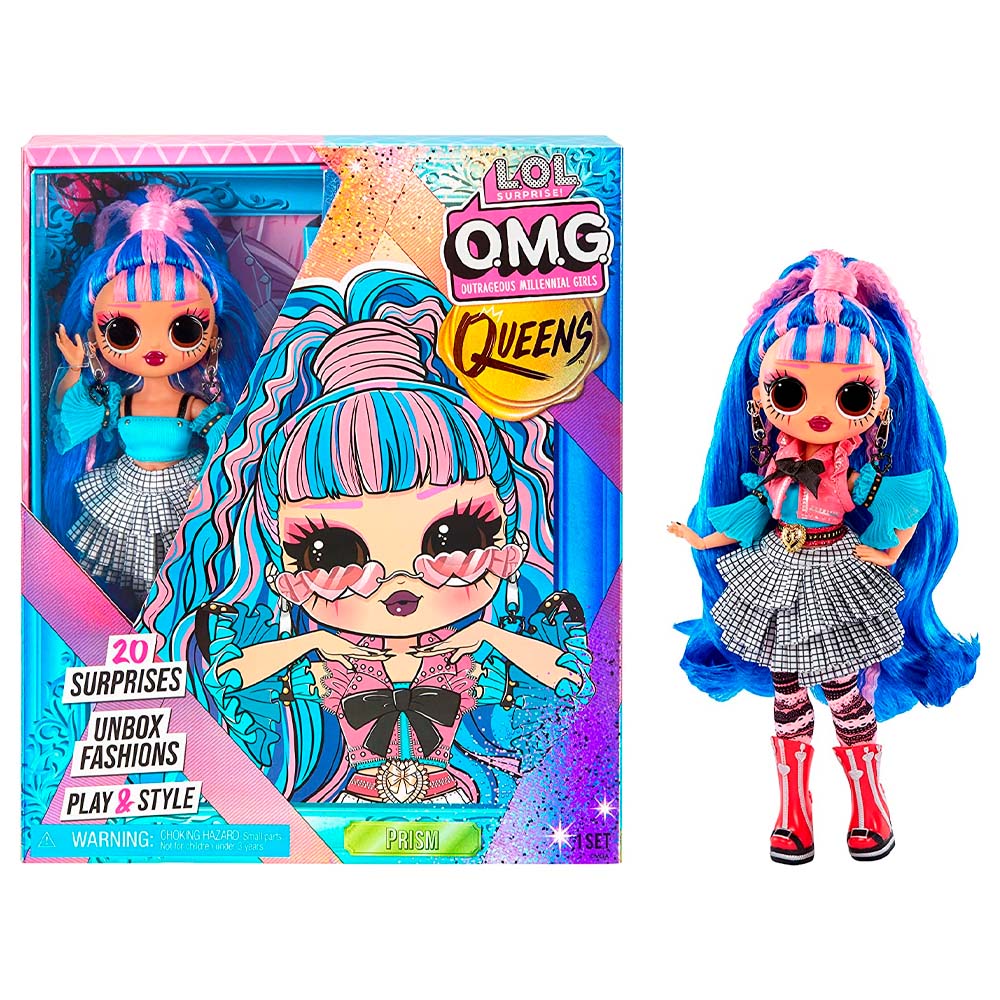 Muñeca MGA Entertaiment LOL Surprise O.M.G. Queens Prism 579915EUC