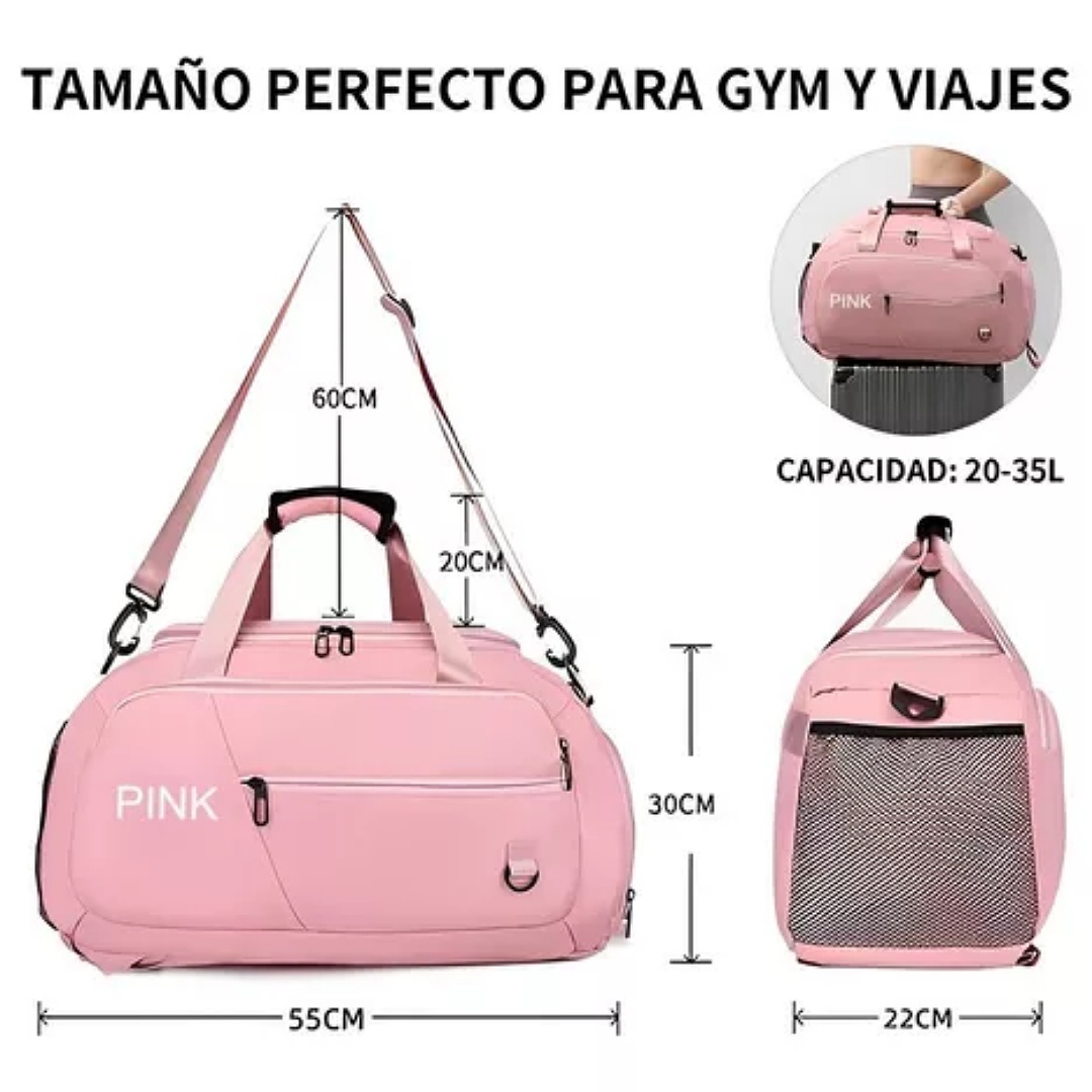 Maletas Viaje Bolso Deportivo Para Gym Viaje Mochila Dama