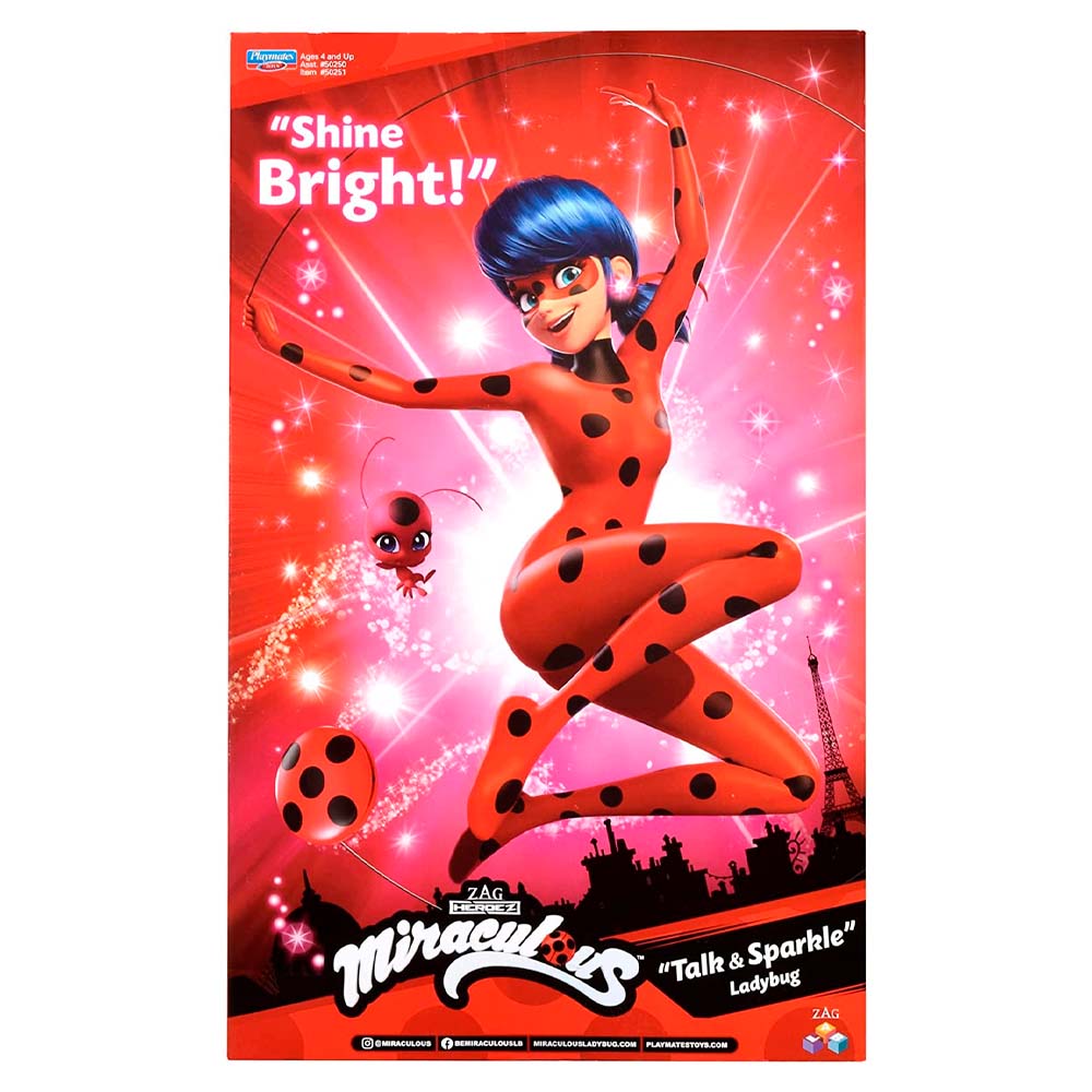 Muñeca Bandai Miraculous Ladybug Habla y Brilla  86968