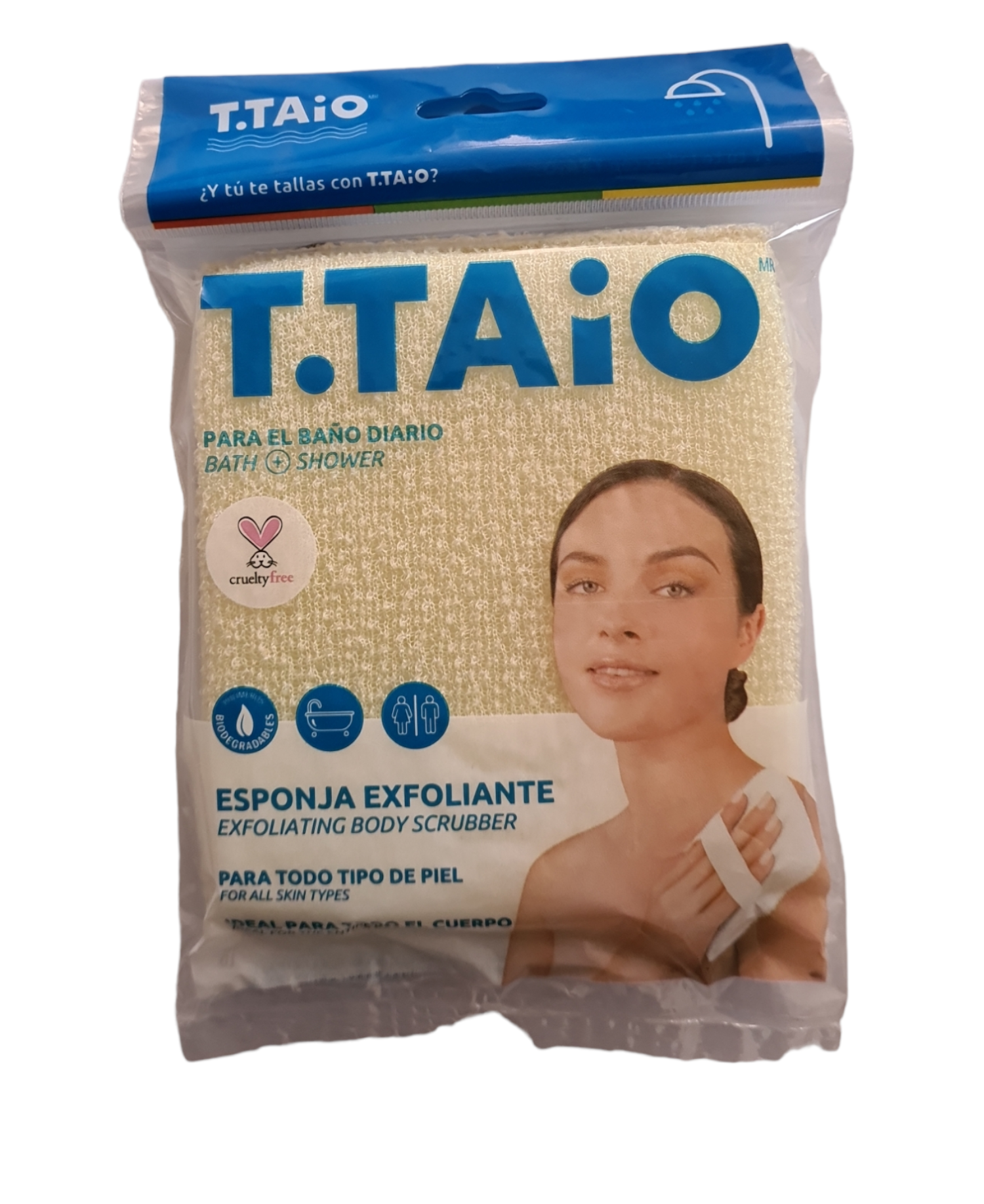 T.taio Esponja Exfoliante 13cmx11cm 6 Piezas