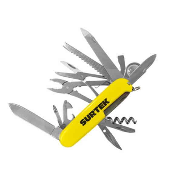 Navaja multifuncion 21 en 1 Surtek 120530
